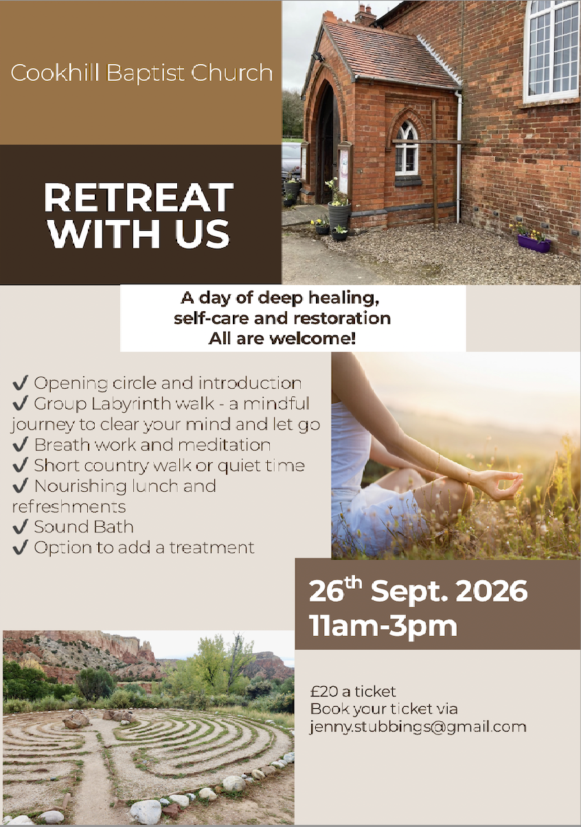 retreat poster